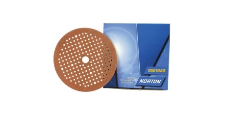 Шлифовальный круг NORTON A275 PRO 63642560568, 150 мм, Р320, 181 отв.