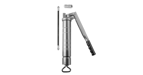 Шприц  для консистентной смазки объемом 500 см3 c резиновым шлангом