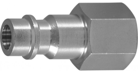 Штуцер БРС GM-02PF европейского типа с внутренней резьбовой частью BSPT 1/4