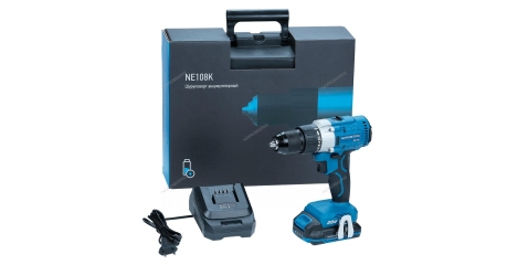 Шуруповерт аккумуляторный NORDBERG NE108K (макс ? сверла 13мм, 20В, 80Нм)