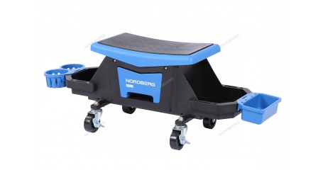 Сиденье ремонтное на колесах NORDBERG N30S12 (с выдвижным лотком для инструмента)