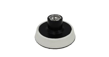 Диск-подошва полировальная JETA PRO J411275, (Ø 75 мм), без отв., Velcro, средней жесткости, крепление М14, для J4112