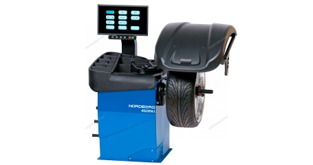 Станок балансировочный автомат с дисплеем, синий NORDBERG 4523PA1(B)