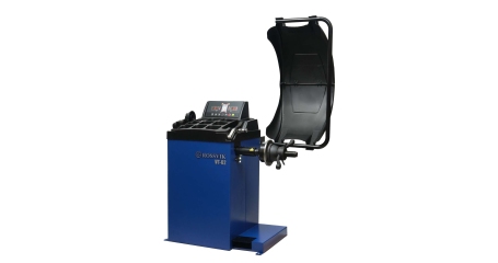 Станок балансировочный ROSSVIK VT-62 NEW_5005 (220 В, автостоп, LASER, LED, RAL5005 синий)