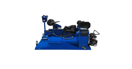 Станок шиномонтажный для грузовых автошин ROSSVIK V-57A (до 46", с удл. до 56", 380 В, синий RAL500)