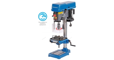 Станок сверлильный NORDBERG ND1648V (500 Вт, 16 мм, вариатор скорости, тиски)