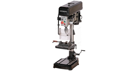 Станок сверлильный профессиональный NORDBERG ND2053P (750 Вт, 20 мм, 5 скоростей, нарезание резьбы, тиски)