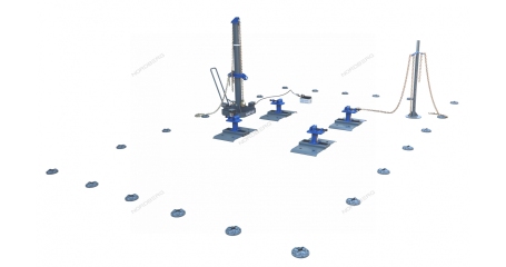 Стапель напольный без платформы NORDBERG BAS14E