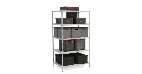 Стеллаж металлический архивный СТФ 1075-1,8