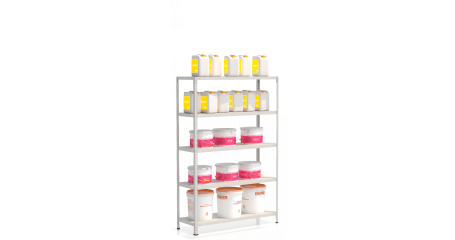 Стеллаж металлический архивный СТФ 1245-1,8