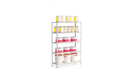 Стеллаж металлический архивный СТФ 1245-1,8