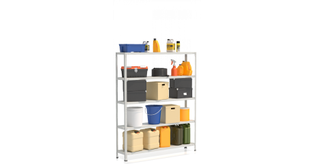 Стеллаж металлический архивный СТФ 1535-1,8