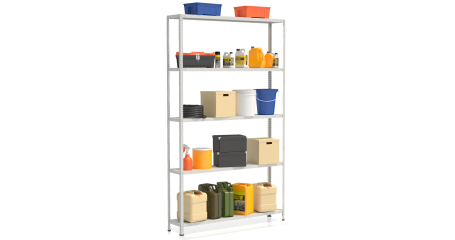 Стеллаж металлический архивный СТФ 1535-2,5