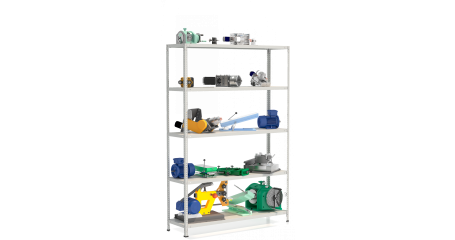 Стеллаж металлический архивный СТФ 1545-2,2