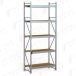 Стеллаж металлический оцинкованный SGR-V-Zn-ДСП 1585-3.0