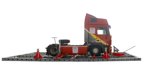 Стенд для правки рам грузовых автомобилей SIVER T