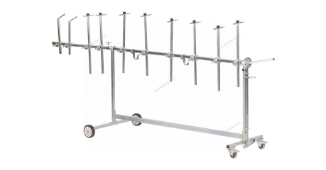 Стенд для покраски деталей вращающийся усиленный NORDBERG S2P