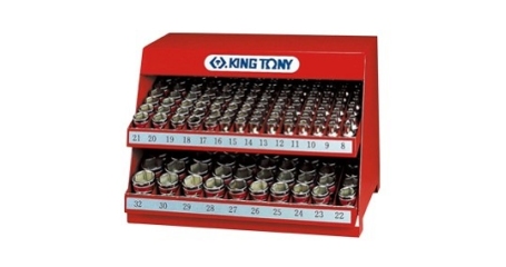 Стенд с торцевыми головками KING TONY 4572SR, 1/2