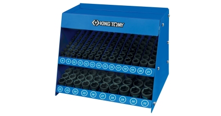 Стенд с ударными торцевыми головками KING TONY 4472MP, 1/2