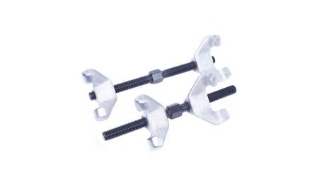 Стяжка амортизаторных пружин, 230 мм, кованная, двойной крюк, 2 предмета МАСТАК 100-04230