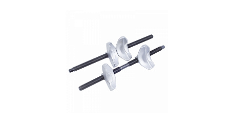 Стяжка амортизаторных пружин, 370 мм, кованая, U-образные держатели, 2 предмета МАСТАК 100-01370