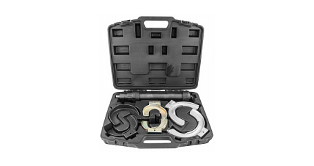 Стяжка пружин подвески Thorvik AMSCK MacPherson в наборе, 8 предметов