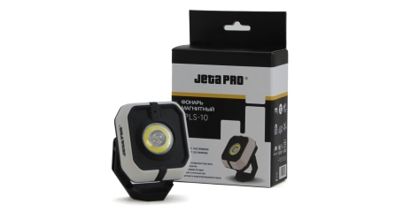Светодиодный аккумуляторный фонарик с магнитным держателем JETA PRO JPLS-10