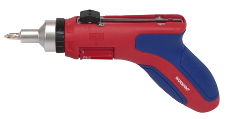 Отвертка MULTI пистолетная с трещеткой WP221048 WORKPRO