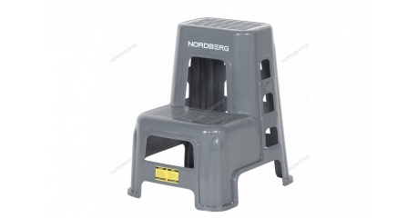 Табурет-стремянка NORDBERG TL35G (2 ступени, серый)