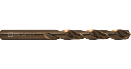 TDB120K5 Сверло спиральное по металлу HSS Co в ПВХ упаковке, d12.0 мм