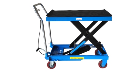 Тележка гидравлическая платформенная TLF-100 AE&T 1000 кг