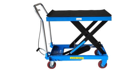 Тележка гидравлическая платформенная TLF-100 AE&T 1000 кг