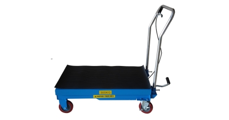 Тележка гидравлическая платформенная TLF-30 AE&T 300 кг