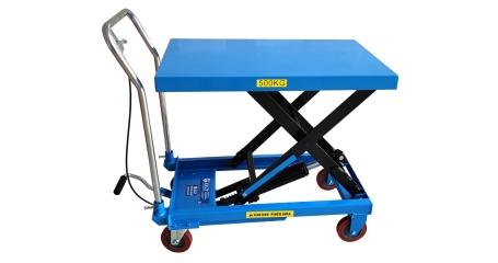 Тележка гидравлическая платформенная TLF-50 AE&T 500 кг