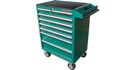 Тележка инструментальная 7-ми полочная с инструментом в ложементах 179 предметов JONNESWAY C-7DW1179V