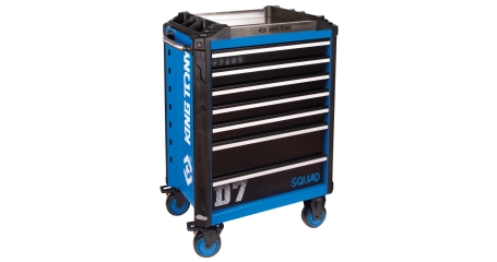 Тележка инструментальная 7 полок KING TONY 87SQ31-7B-BK