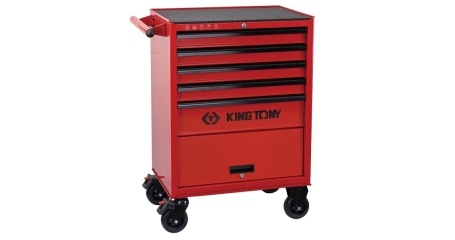 Тележка инструментальная CLASSIC KING TONY 87432-5U (5 выдвижных ящиков и отсек)