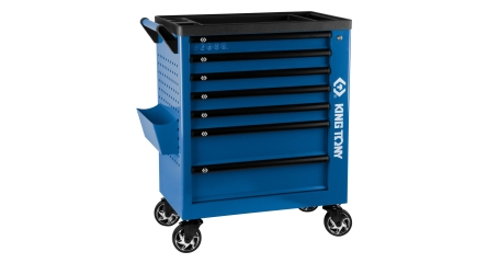 Тележка инструментальная PROFESSIONAL KING TONY 87G38-7B (7 выдвижных ящиков)