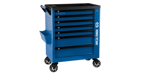 Тележка инструментальная PROFESSIONAL KING TONY 87G38-7B (7 выдвижных ящиков)