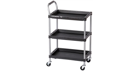 Тележка инструментальная с 3 пластиковыми полками T12