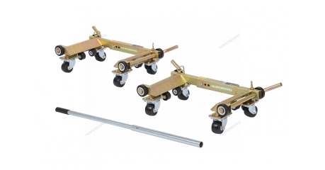 Тележка под колесо для перемещения авто NORDBERG N3S8 (комплект 2 шт.)