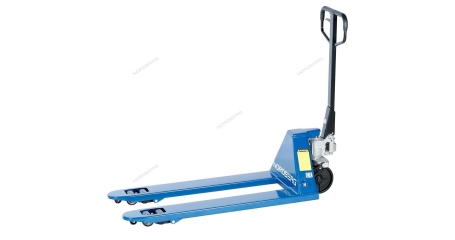 Тележка (Рохля) складская гидравлическая 2,5 т, усиленная, с полиуретановыми колесами NORDBERG N3901-25