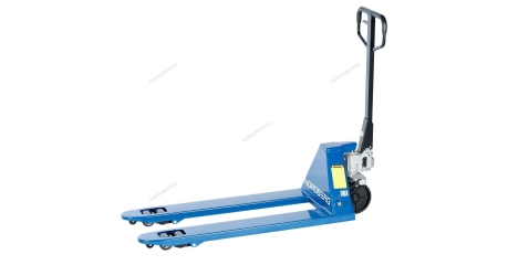 Тележка (Рохля) складская гидравлическая 2,5 т, усиленная, с полиуретановыми колесами NORDBERG N3901-25