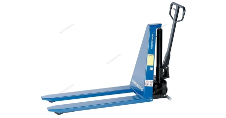 Тележка (рохля) складская гидравлическая с низким подхватом 1 т, с полиуретановыми колесами, макс. высота подъема 820 мм NORDBERG N3904-10