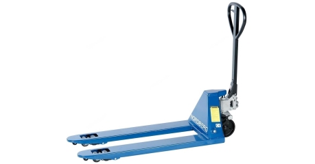 Тележка складская гидравлическая NORDBERG N3902-25 с ПУ колесами (2,5 т)