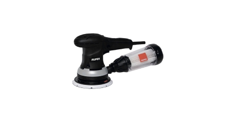 Ротор-Орбитральная шлиф.машинка ER305TE с автономным пыле-ом, 5000-10000 об/мин,350Вт, орб.ход 5мм