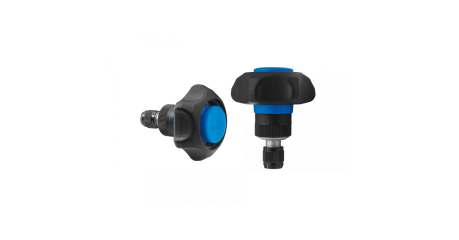 Трещотка вороток KING TONY 2746, 1/4", 48 зубцов, дисковый механизм, для вставок (бит)