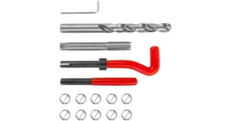 Набор для восстановления резьбы M12x1.5 15 предметов Thorvik TRIS1215