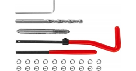TRIS508 Набор для восстановления резьбы M5x0.8, 25 предметов