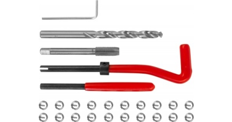 TRIS710 Набор для восстановления резьбы M7x1.0, 25 предметов